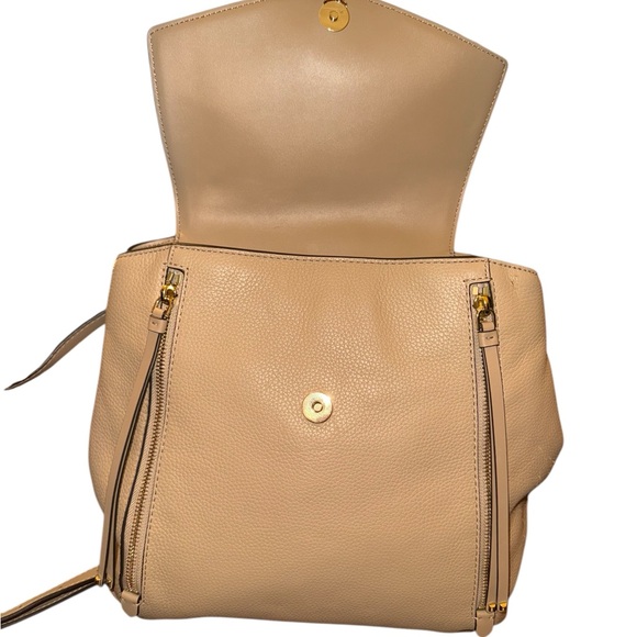 Michael Kors Freya Medium Convertible Pebbled Leather Backpack - Picture 5 of 10